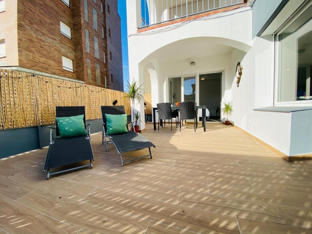 70 M2, Apartamento Cerca De La Playa, Apto Minusvalidos. Roses Esterno foto